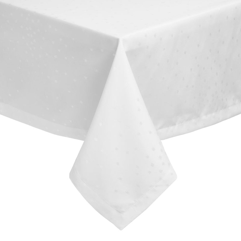 Achraf Tablecloth, Light Gray, 162" Rectangle