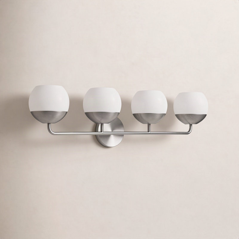 Alvin 4 - Light Vanity Light, Brushed Nickel