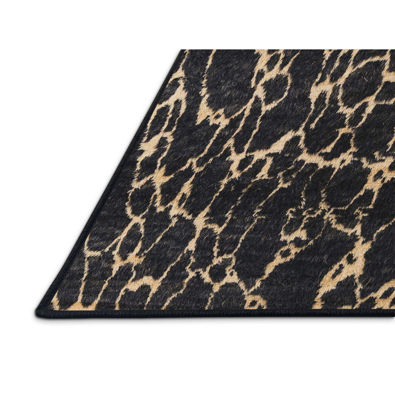 Abstract Indoor Rug, Rectangle 5' x 7'