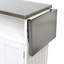 Chariot de cuisine de patio pliable avec étagère à épices verrouillable, armoire à épices et rangement, plateau extérieur en bois de sapin, serviette, espace,-132723020