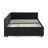 Glow Velvet Upholstered Daybed with Trundle & Wooden Frame