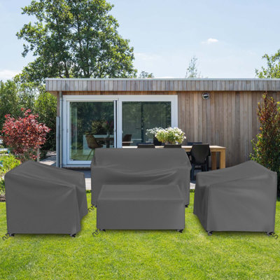 Patio Furniture Set Covers Waterproof Dust Proof Protective Conversation Covers by Arlmont & Co.