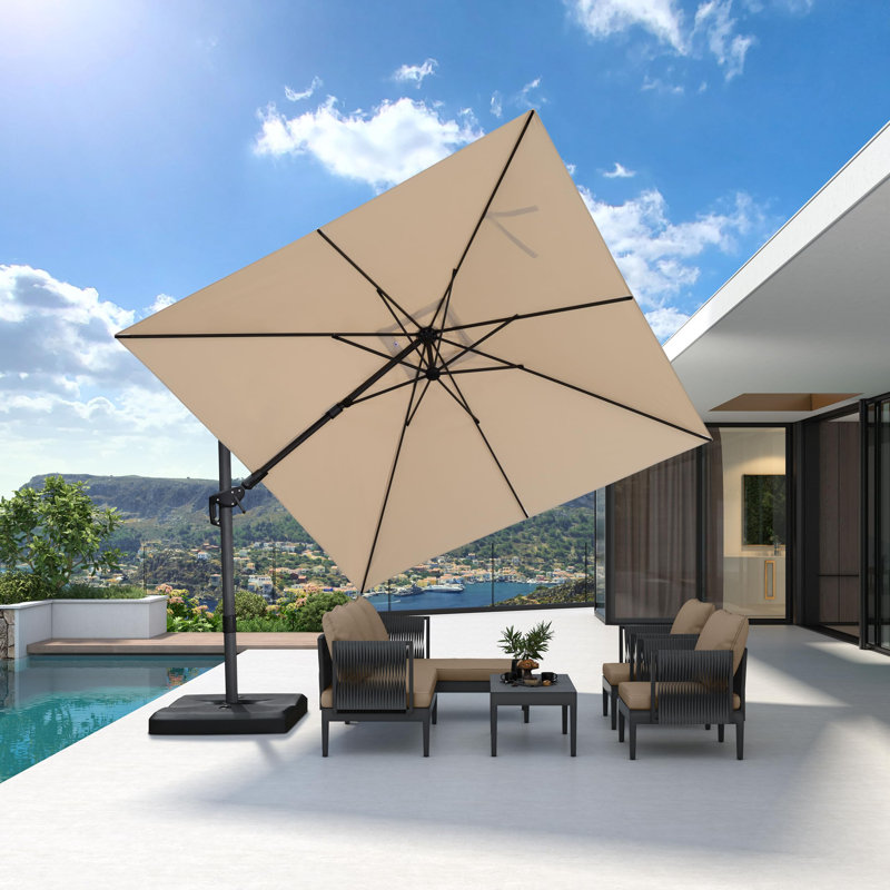304cm Cantilever Parasol, Beige