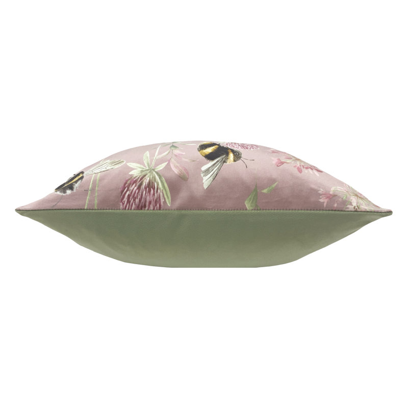 Floral Square Throw Pillow Cover