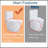 Elongated One Piece Toilet White