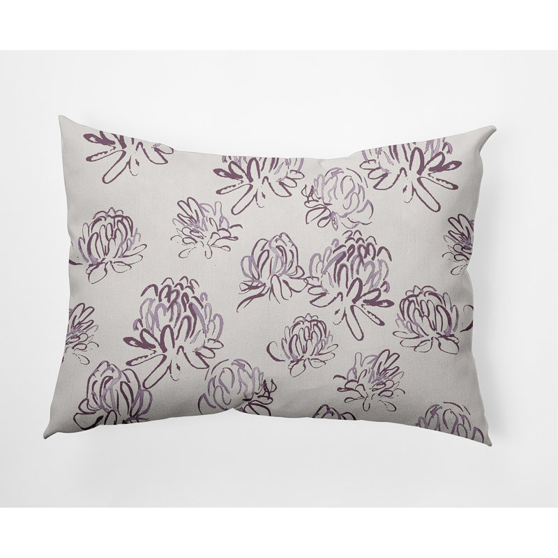  Housse de coussin carré et insert, Violet