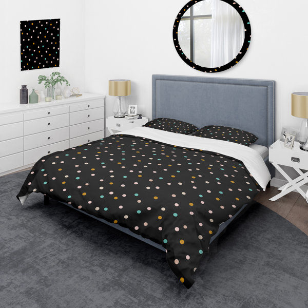 DesignArt Dots Duvet Cover Set | Wayfair