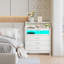 Commode 4 tiroirs en blanc
