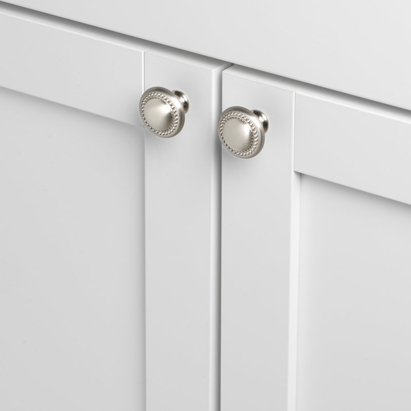 Mushroom Knob, Satin Nickel