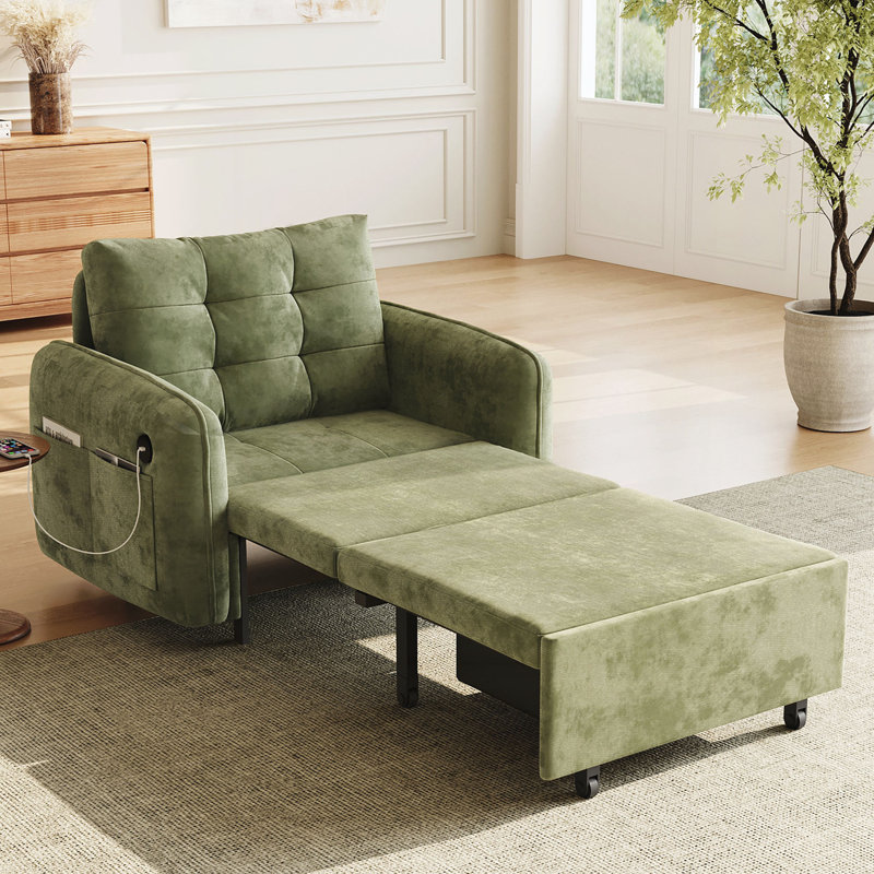 Chaise pour salon et appartement, Vert