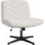 Armless Wide Desk Chair with Cross-shaped Base-446628280