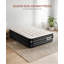 Lit gonflable surélevé 18 po pour grand matelas pneumatique avec pompe intégrée, capacité de 660 lb pour les invités et le camping