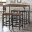 Antiwan 4 - Person Dining Set