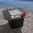 Strella Octagon Polyresin Propane Smokeless Fire Pit Table with Hidden Fuel Tank-488052121