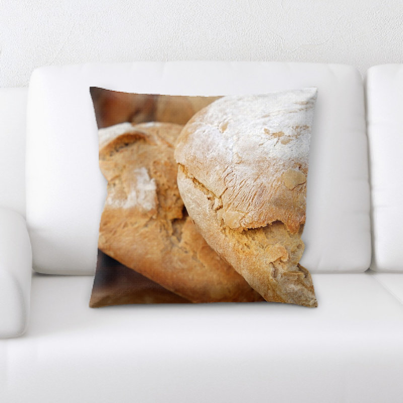 Microsuede Throw Pillow