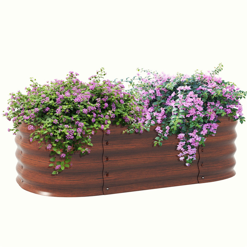 Suhey Metal Raised Garden Bed