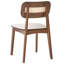 45cm H Side Chair in Brown