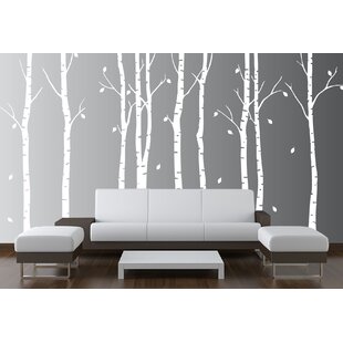 Tree Stencil Reusable Bare Birch Wall Decor Family Tree Stencils for  painting