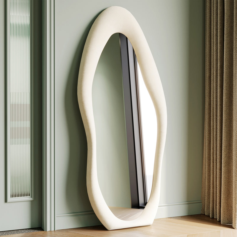 Glass Wavy Mirror