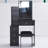 Compact And Stylish Bedside Cabinet Set With Extra Large Mirror And High Capacity Storage-913742251