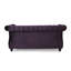 Canapé Chesterfield classique avec capitonnage à boutons profonds et détails cloutés pour un confort et un style élégants