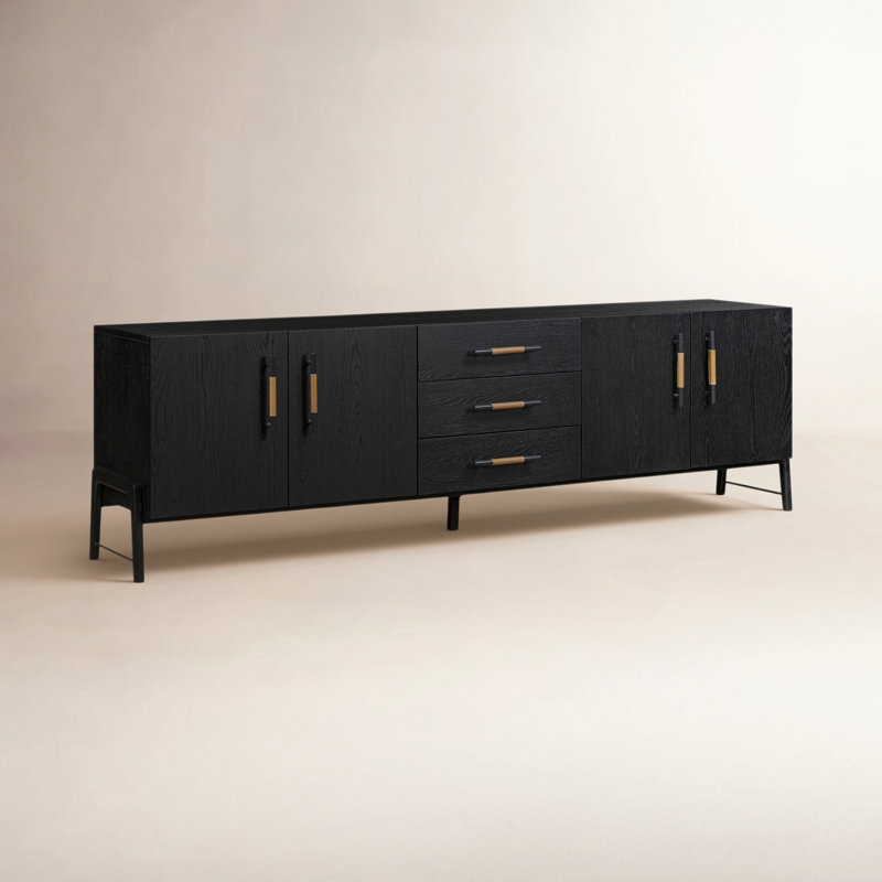 Rosedale Media Console, Black