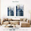 Avery Blue Linen Mountains II-108510353