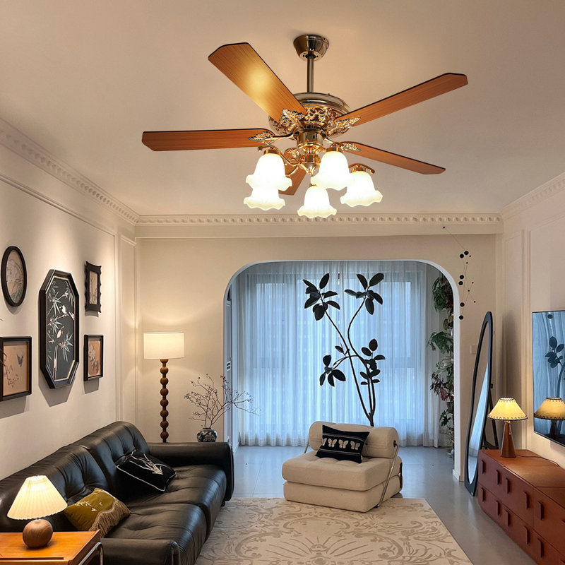 52'' Ceiling Fan with Light Kit