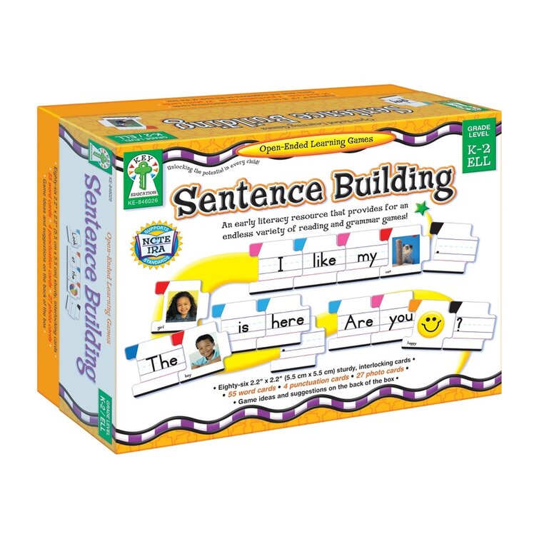 105 free sentence building cards - ESL Vault