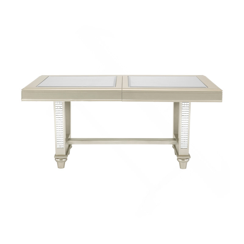 Glamour Style Trestle Table de salle à manger