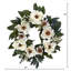 Couronne en polyester 22 po fraîche magnolia