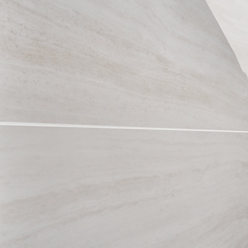 Carreau poli grand format Atlanta, Blanc