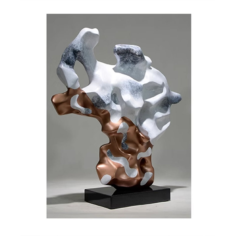 Modern Creative Shaped Fiberglass Sculpture