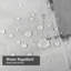 Rideau de douche gris avec 12 crochets-454917269
