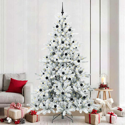 Artificial Hinged Christmas Tree with 300 LEDs