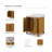 Dino 30 in. Single Sink Freestanding Sierra Oak Bath Vanity with Carrara White Engineered Marble Top (Assembled)