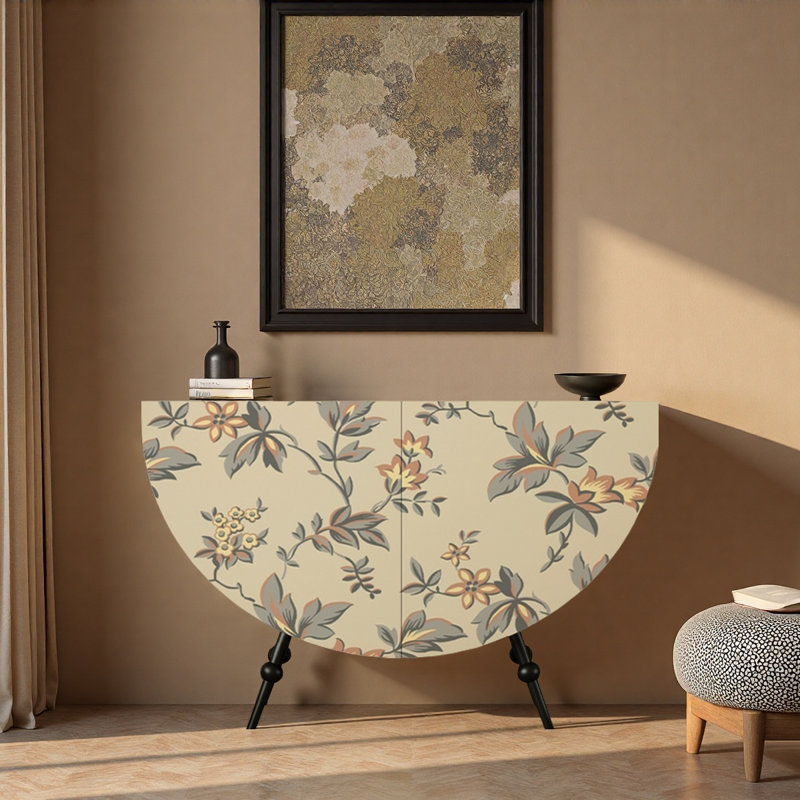 Armoire de rangement en demi-cercle