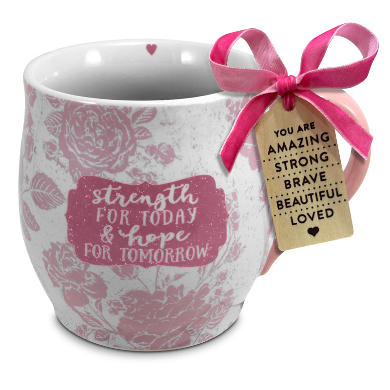 Mug Pretty Prints Strength Today 14Oz