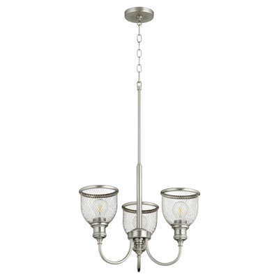 Lustre classique/traditionnel ombré 3 lumières Crowley