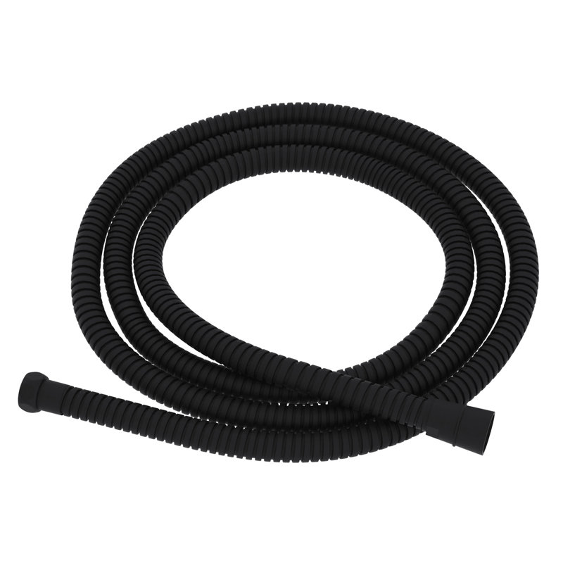 59" Metal Shower Hose, Matte Black