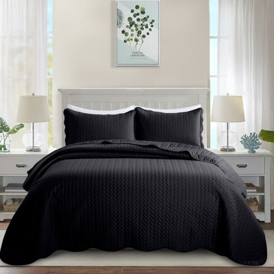 Ensemble de couvre-lit en microfibre 