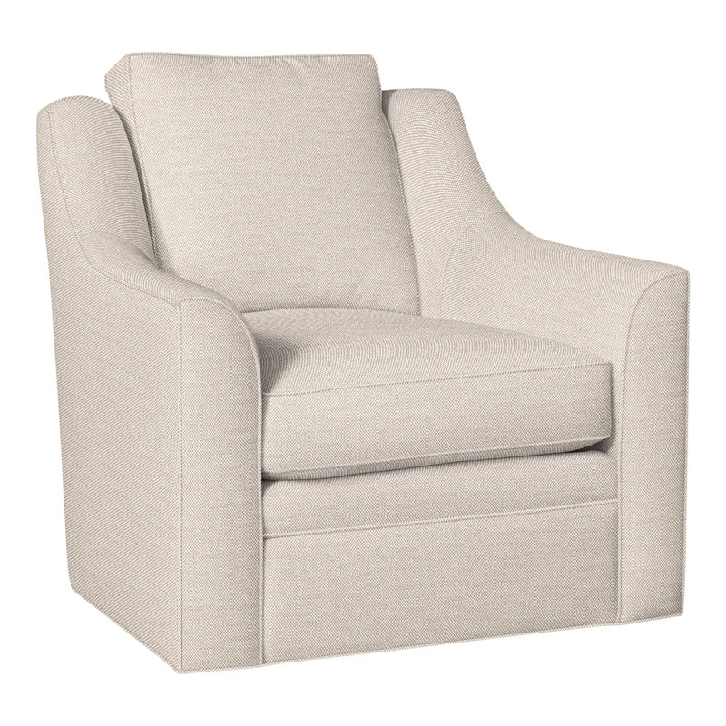 American Bungalow Nicholas Barrel Back Swivel Chair, Perigold Tres Chic Bone