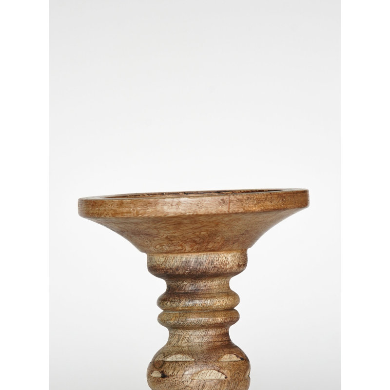 Pilier en bois 15 po, Noyer_2, 7, 12,9,12,9,12 pouces