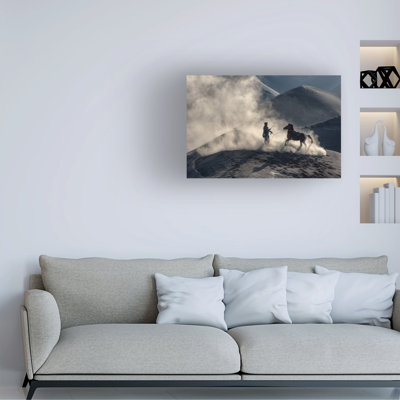 Ronni Santoso The Horseman Canvas Art