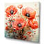 Red Serene Poppy Meadows I - Art mural coquelicot-1586859605-1586859619