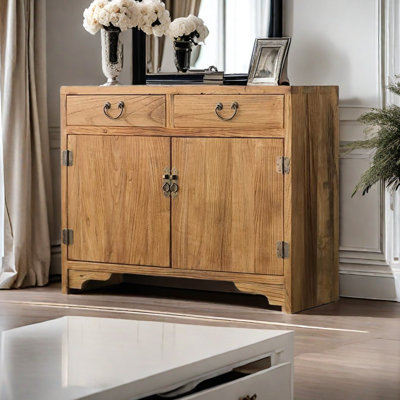 Joplynn Solid Wood Accent Cabinet