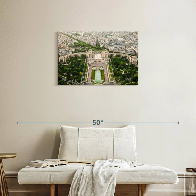 Sireci Above Paris, 20" H x 30" W