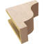 Bois de cèdre brut Newport, grain de bois TimberThane, brun clair apprêté-88292496