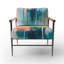 Chaise d'appoint Forest - fauteuil coloré abstrait Forest II-1745040939