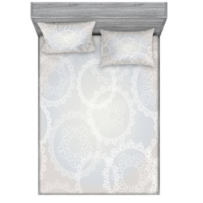 Microfiber Damask Sheet Set